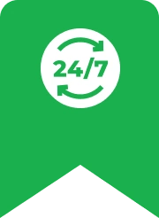 24/7 Support from Tech Experts 